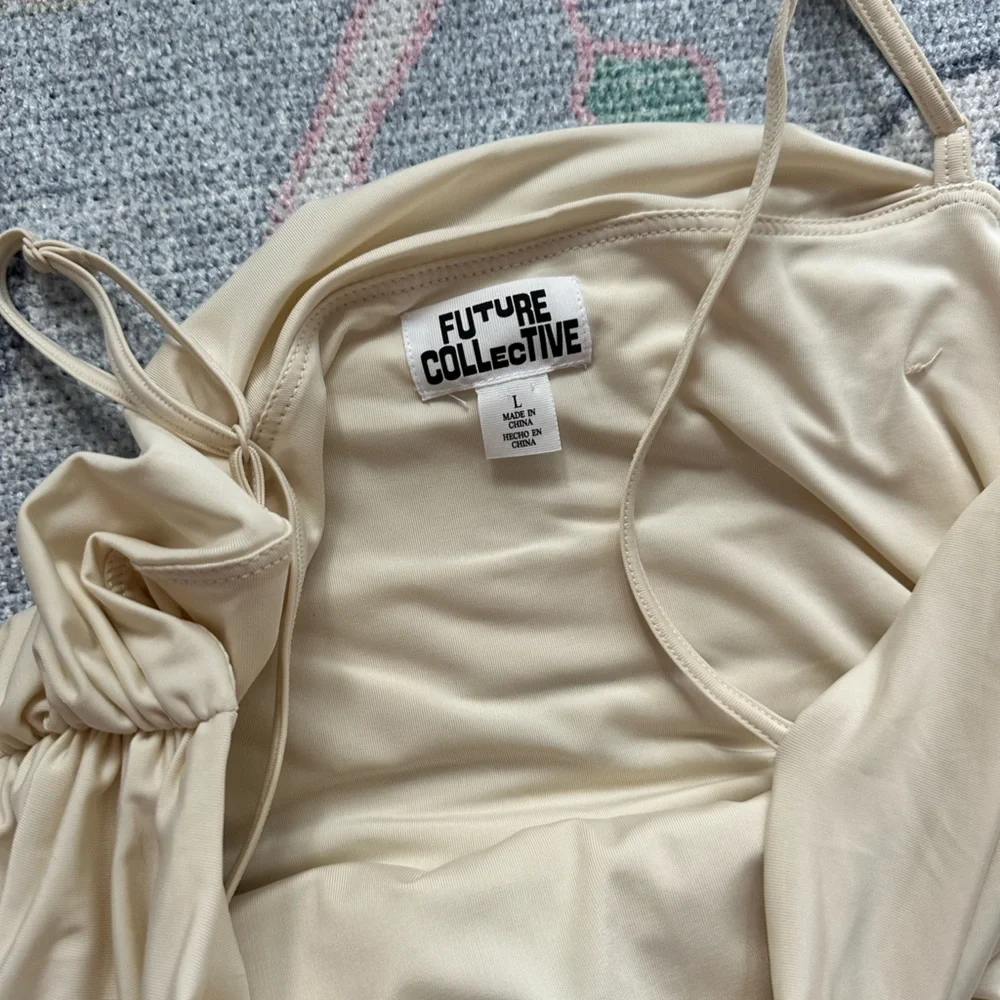 Target Cream Tank Top - Picture 2 of 2